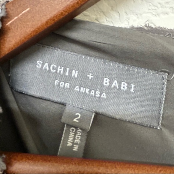 Sachin + Babi Isabelle Silk Sequin Cocktail Short Dress - Size 2 - Picture 5 of 10